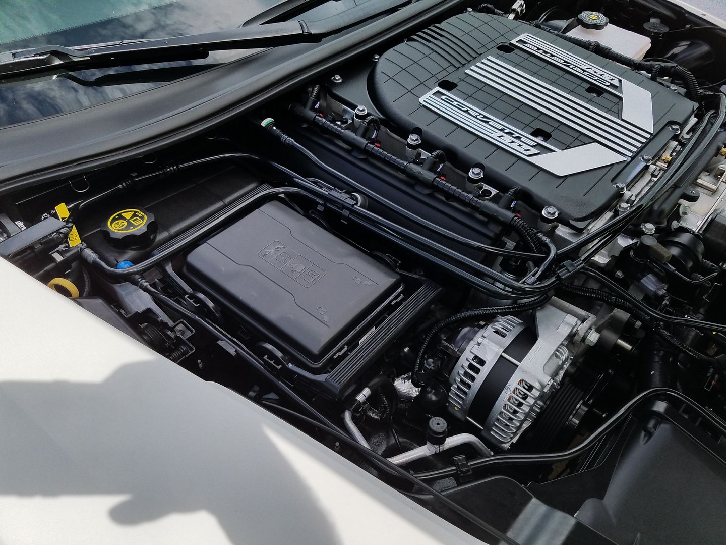 Engine compartment detail